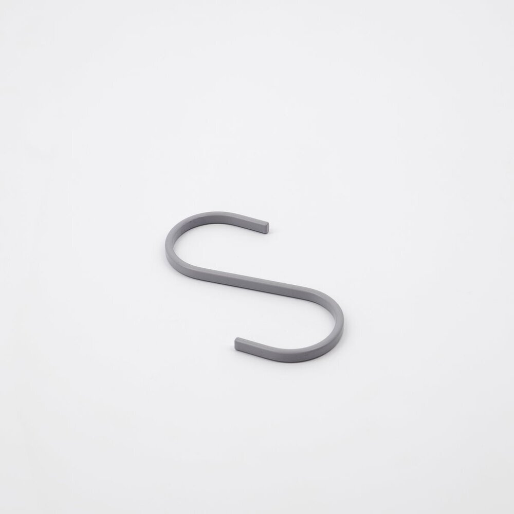 S-Haken Snap 6er Set, silber 4,8 x 0,5 x 10 cm