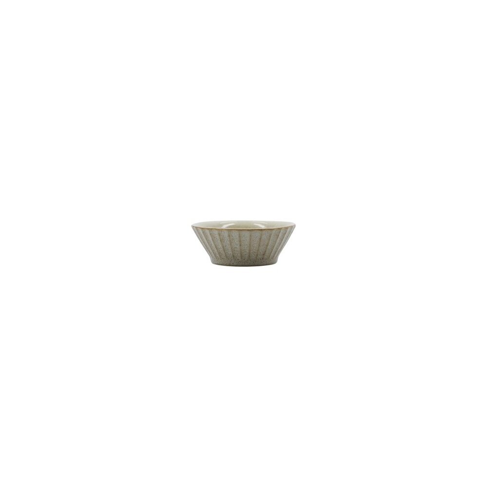 Schüssel HDPleat, grau Höhe 3 cm, ∅ 8 cm