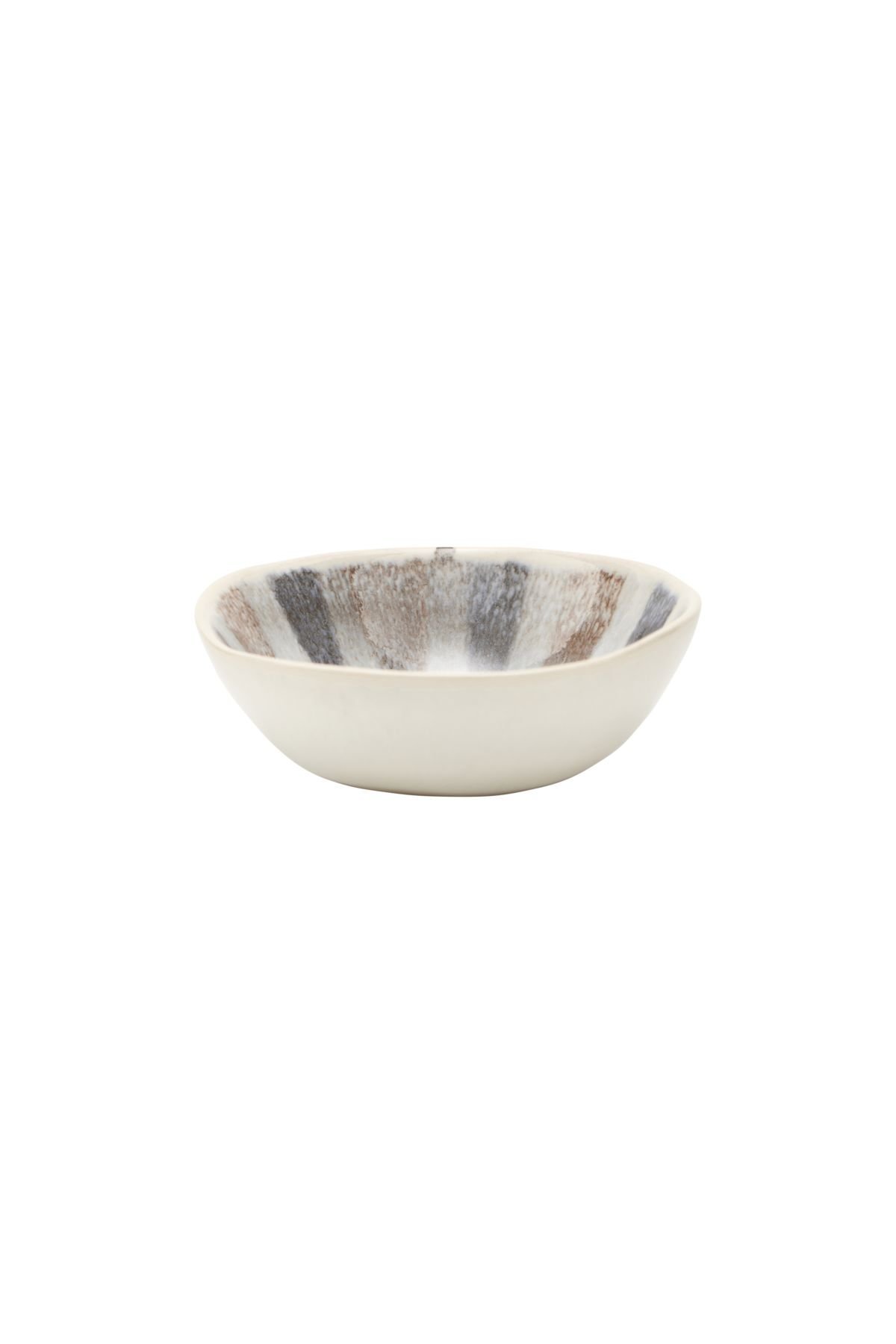Schüssel Organi, beige Ø9 x H3,7 cm