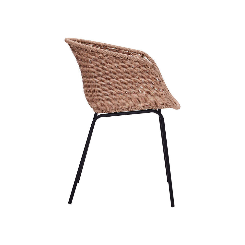 Sessel Hapur, Polyrattan, natur 