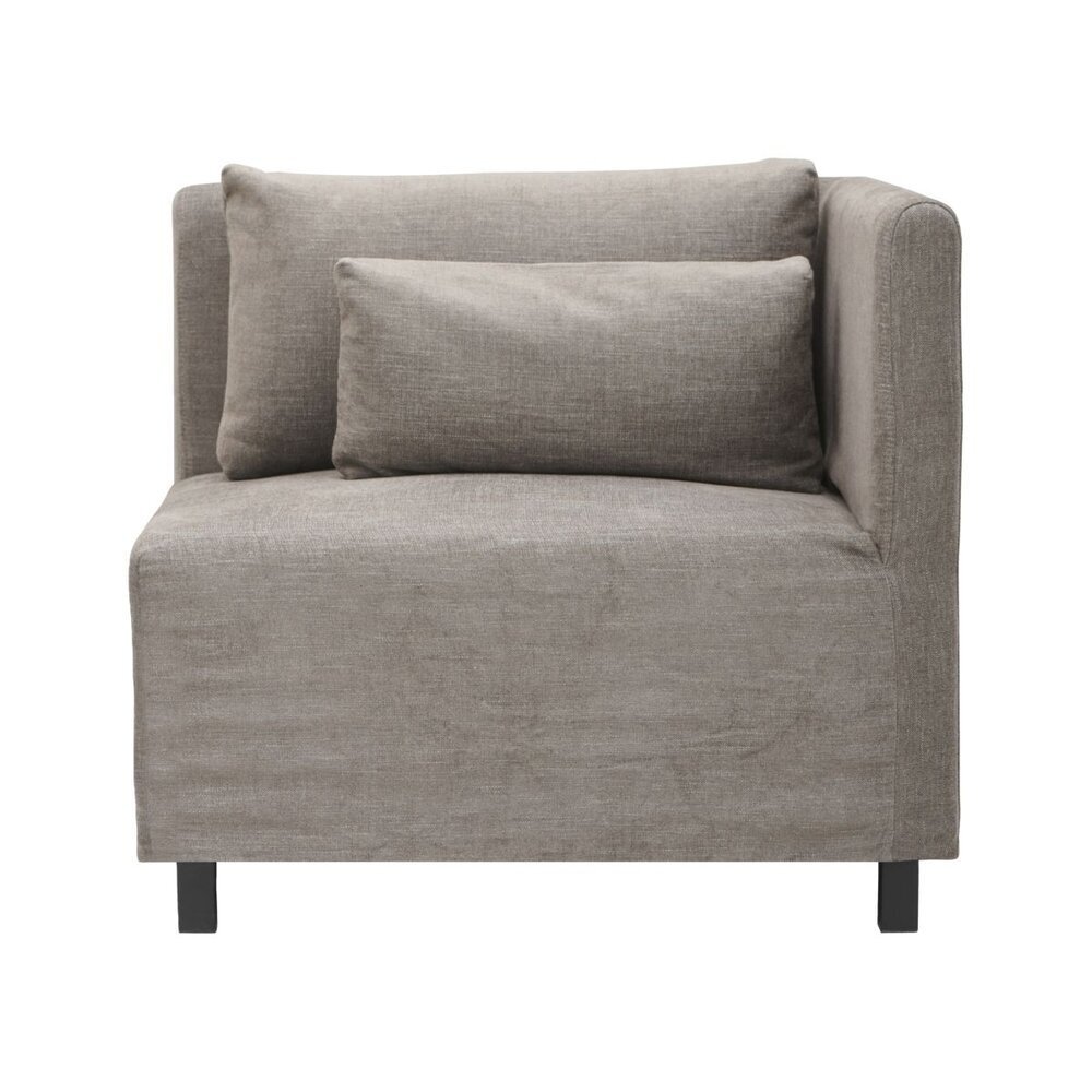 Sofa Eckteil Hazel Night, grau-braun 
