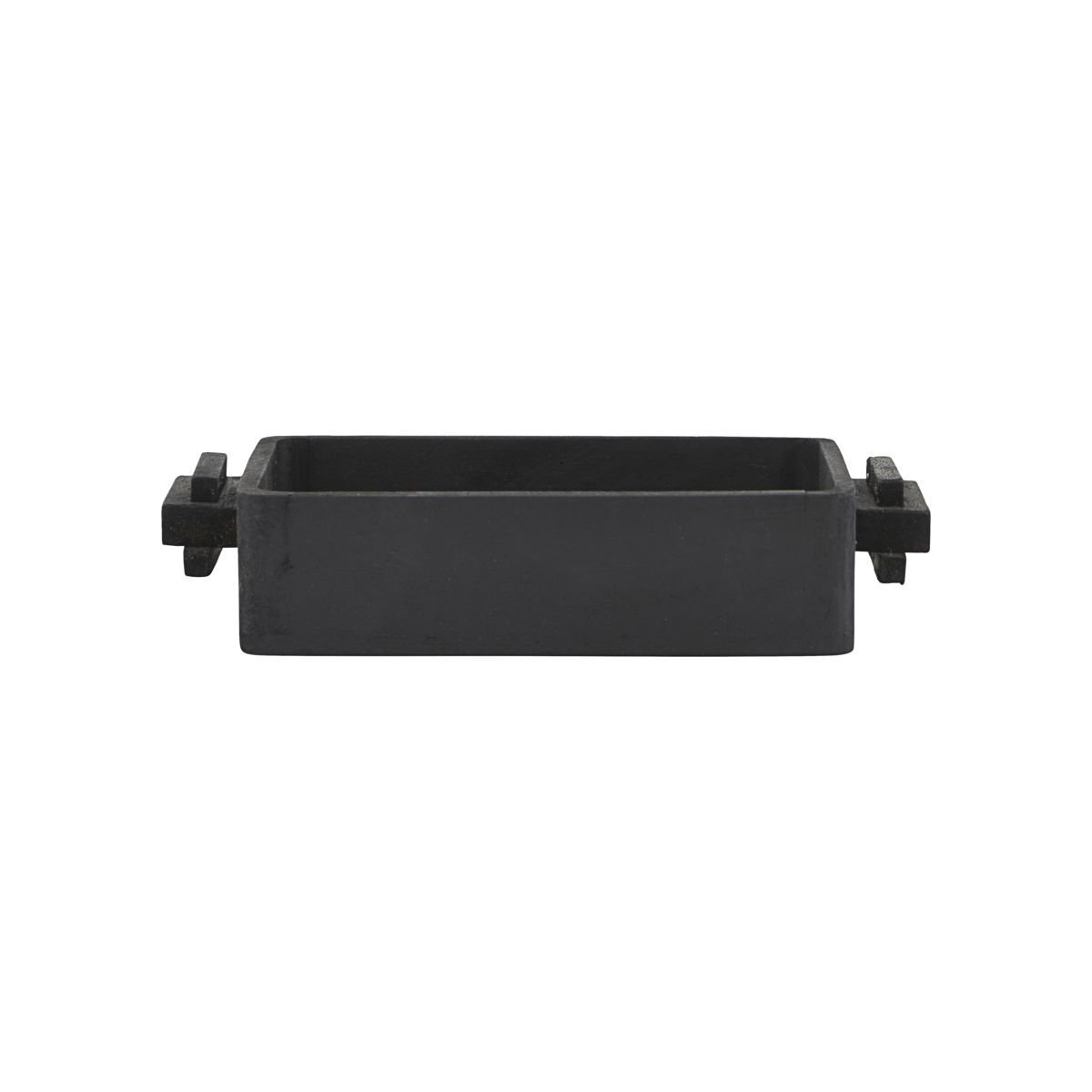 Tablett Block, schwarz 