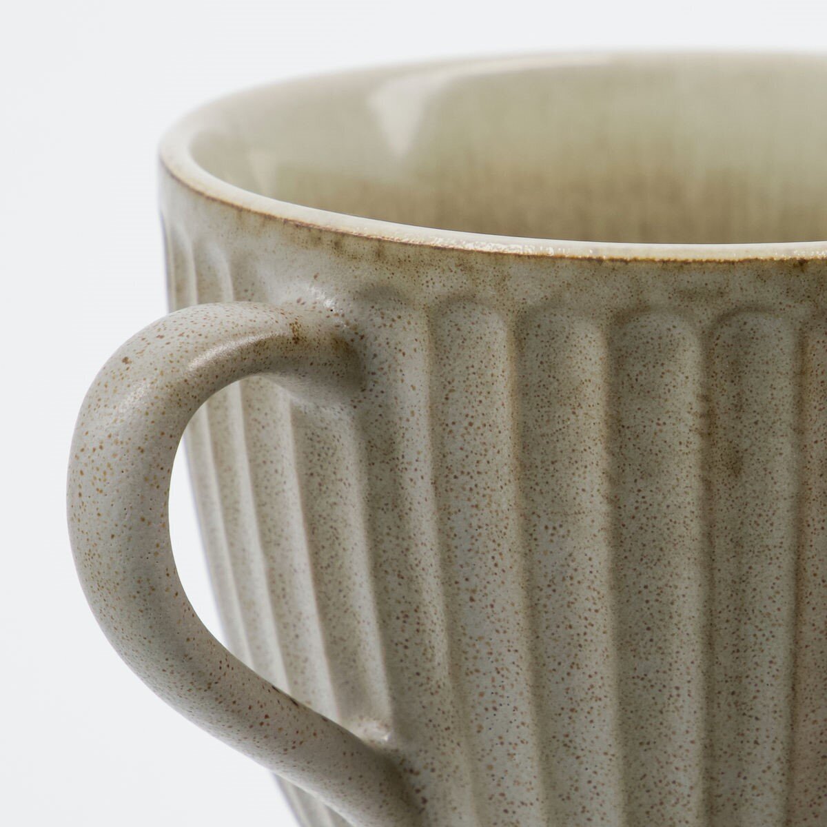 Tasse HDPleat, braun Höhe 7 cm, ∅ 10,5 cm
