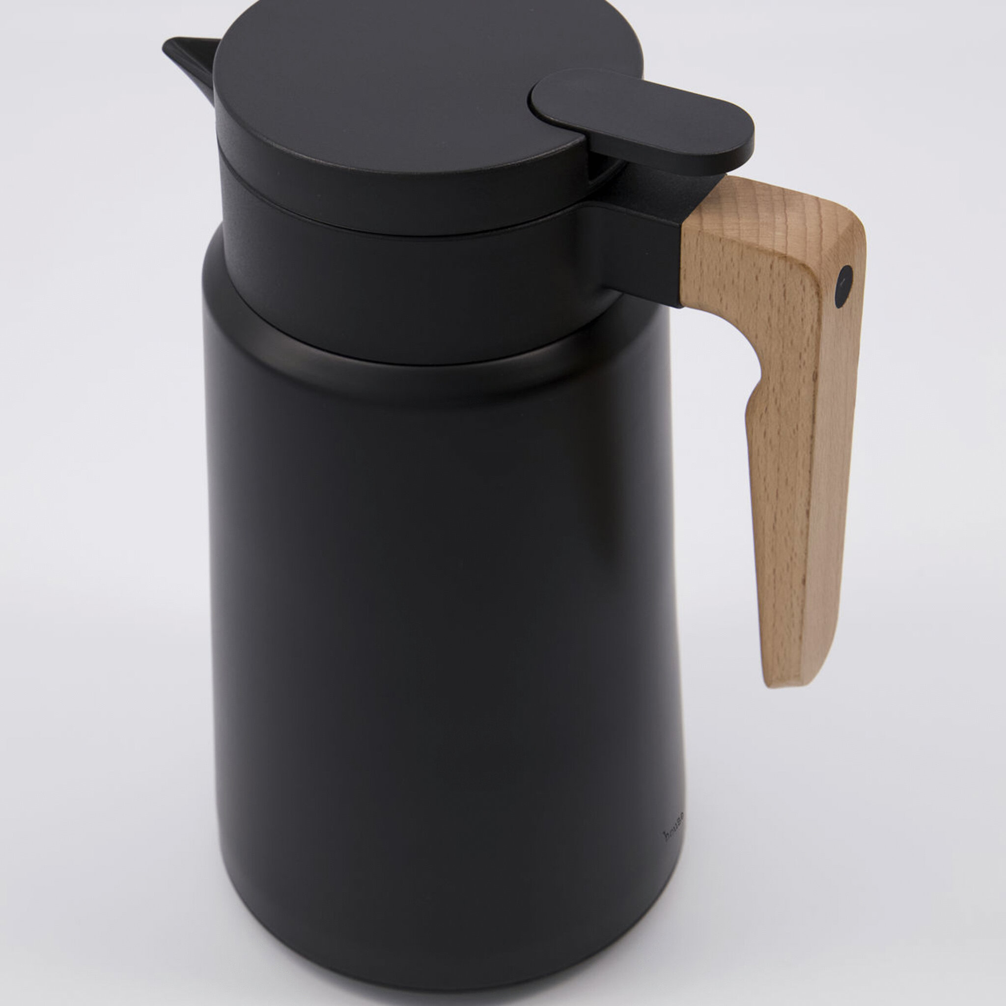 Thermoskanne Cole, schwarz 25,6 cm, Ø 13,6 cm, 1,8l