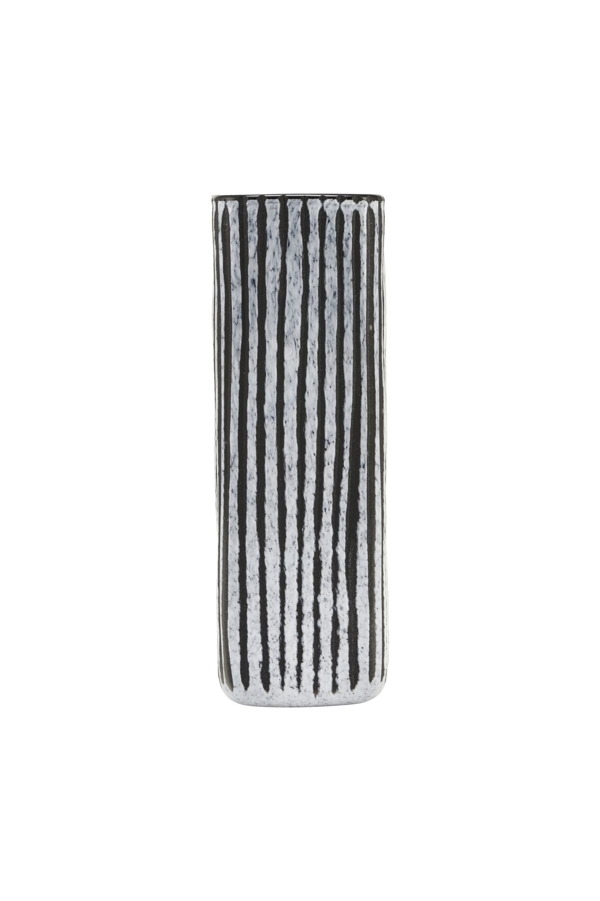 Vase Surat, schwarz Ø7 x H20cm