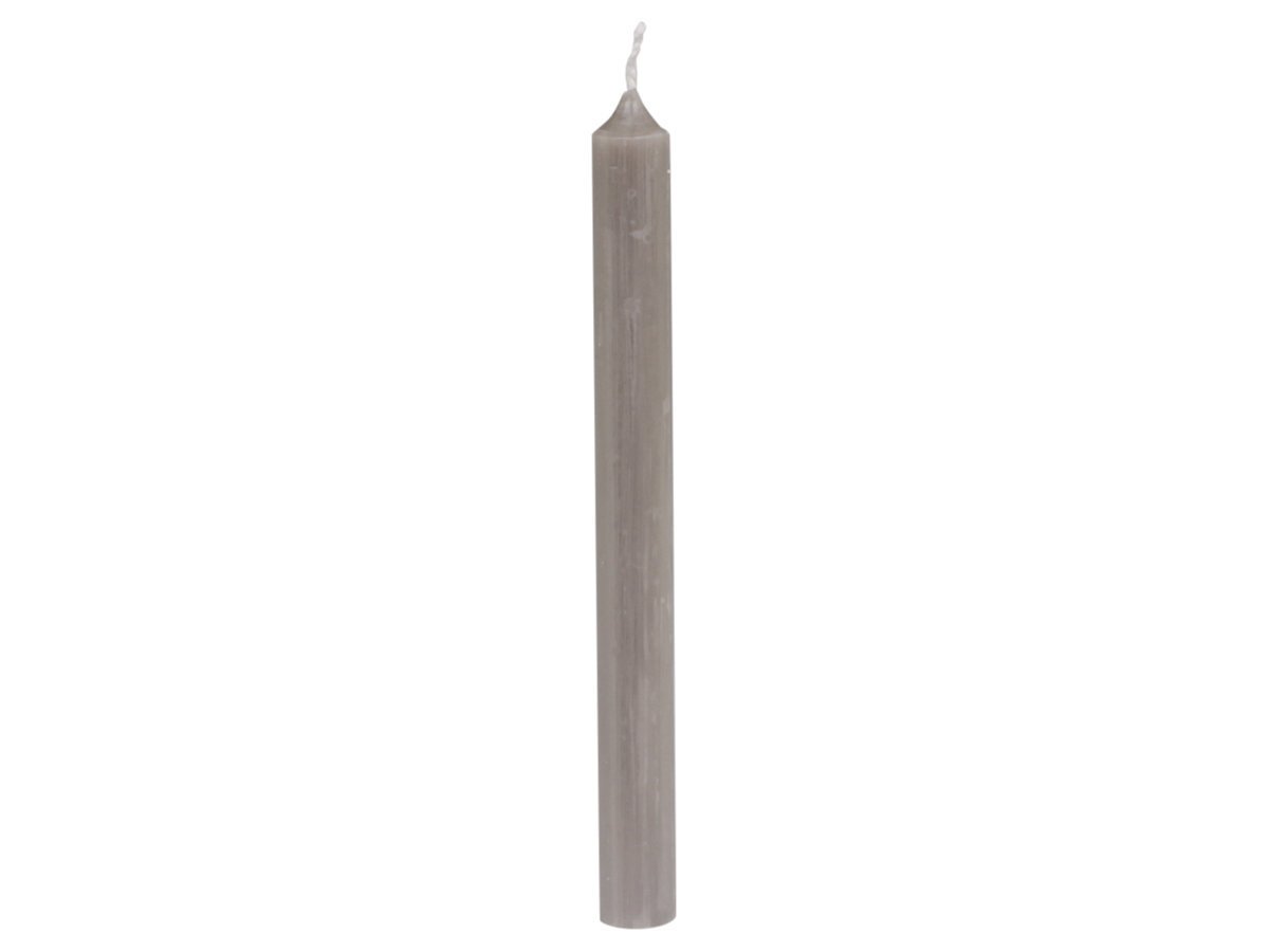 Spitzkerzen 13 cm, leinen 