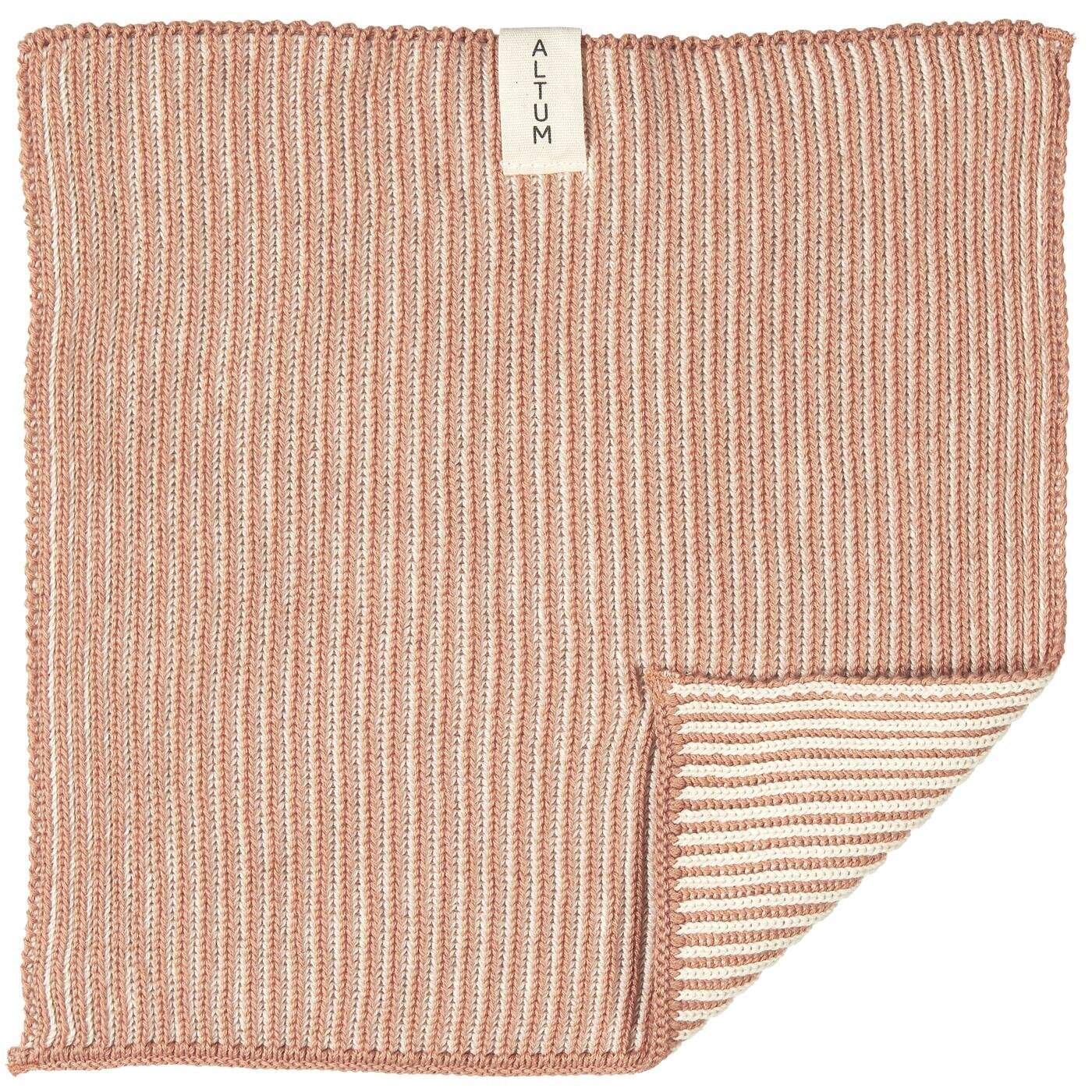 Waschlappen ALTUM gestrickt, rosa 