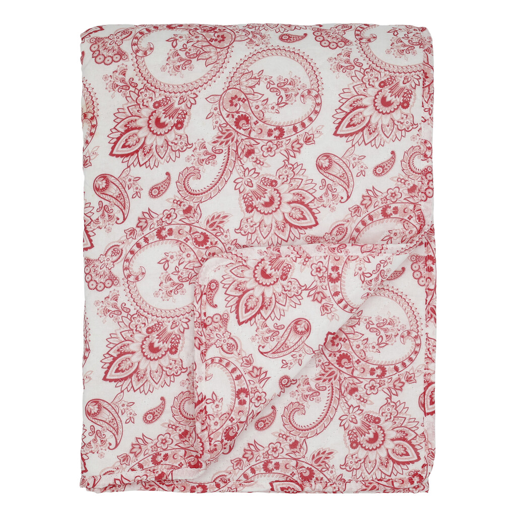 Chic Antique Aix Quilt Decke Paisley Rosa 180 x 130 cm online kaufen bei SKANDEKO