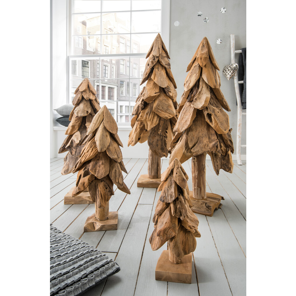 Faktorei Deko Weihnachtsbaum Teakholz online kaufen bei SKANDEKO