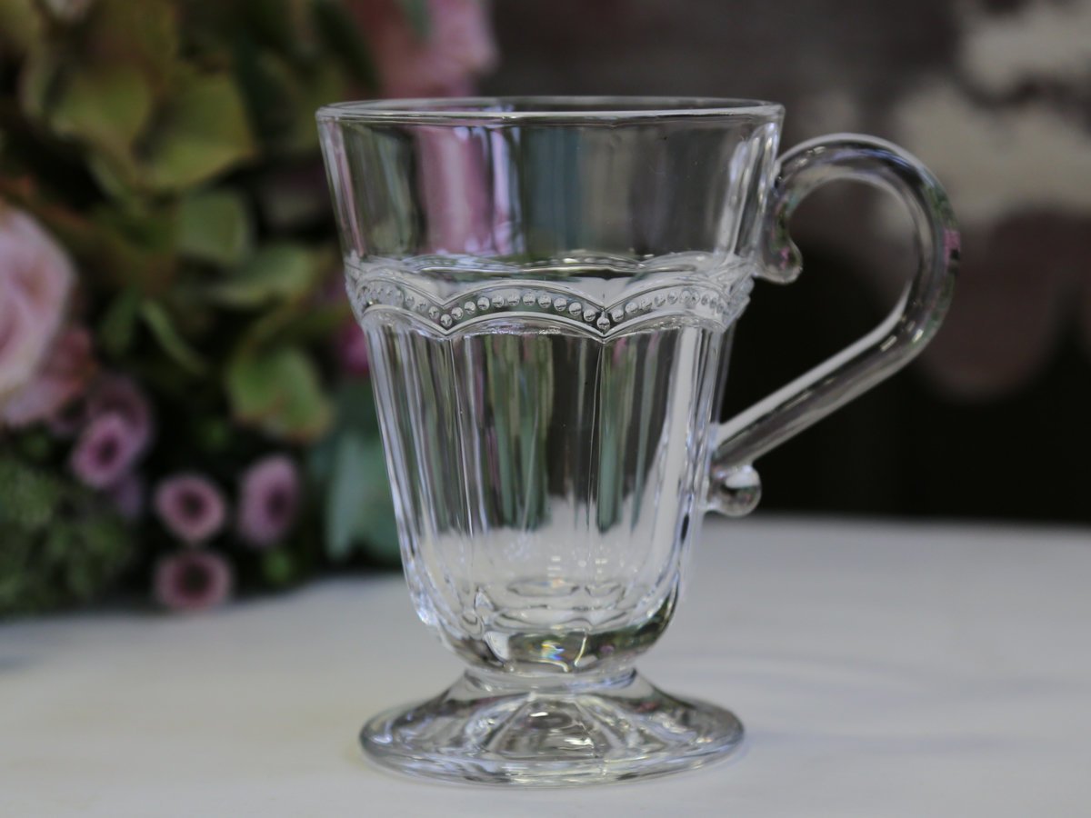Chic Antique Antoinette Glas-Becher mit Perlenkante online kaufen bei SKANDEKO (Ansicht 2)