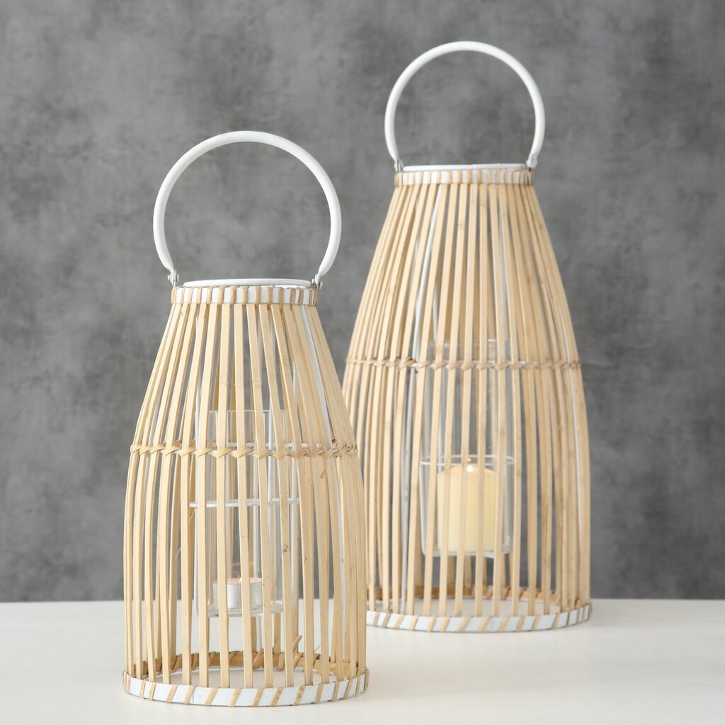 Bambus Windlicht Flint 2er