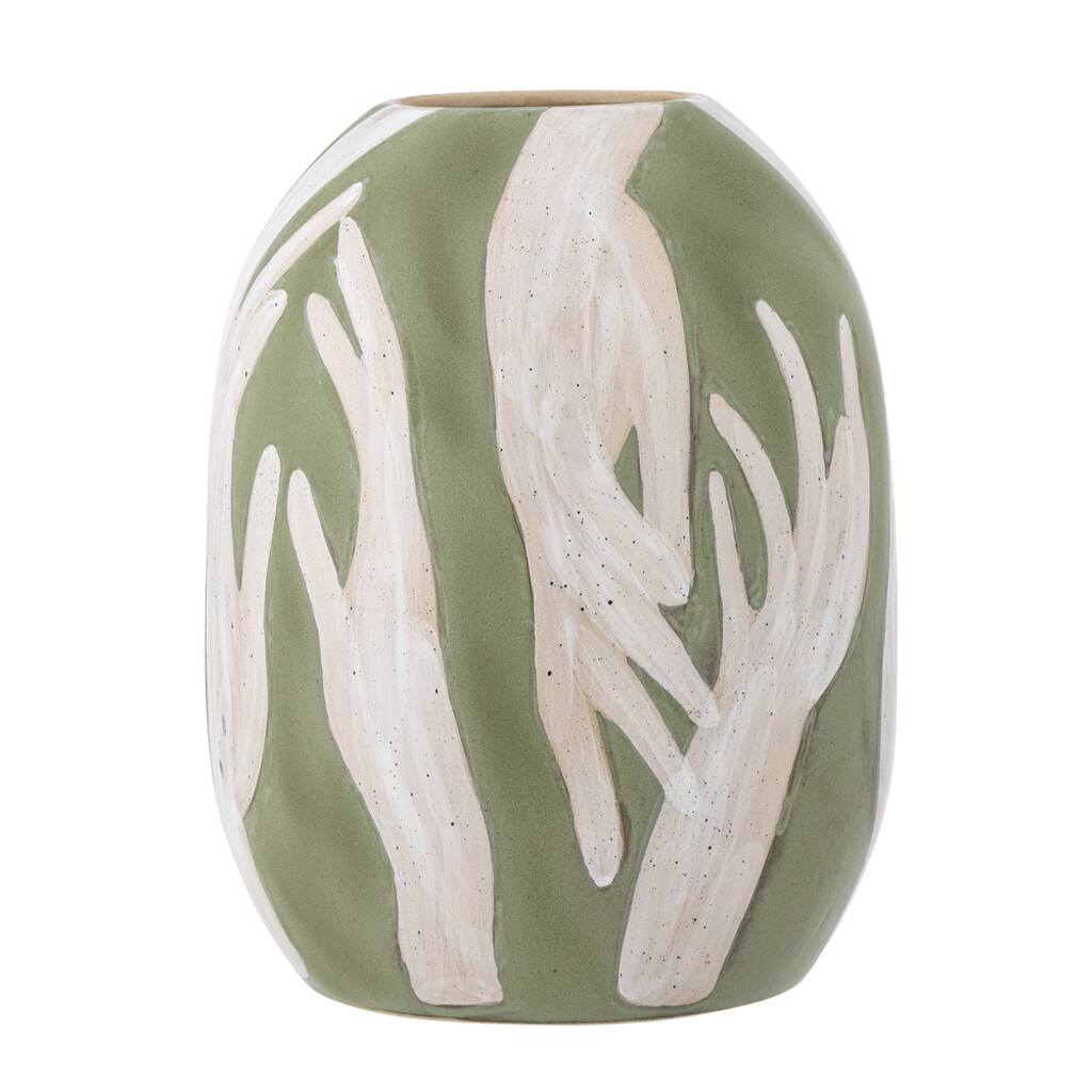 Bloomingville Adalena Deko-Vase, Steingut online kaufen bei SKANDEKO