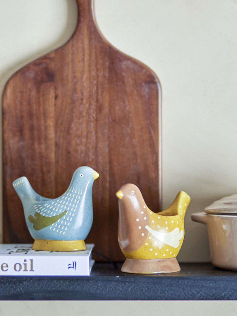 Bloomingville Birdy Eierbecher, Bunt, Steingut 2er online kaufen bei SKANDEKO (Ansicht 2)