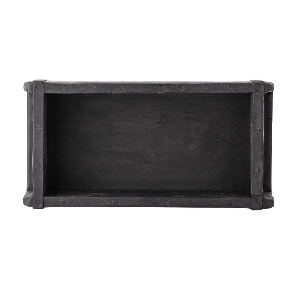 Ziegelform Black Box recyceltes Holz