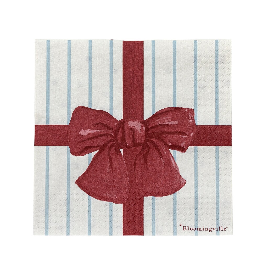 Bloomingville Bowie Papierservietten 20er-Set, Weihnachten online kaufen bei SKANDEKO
