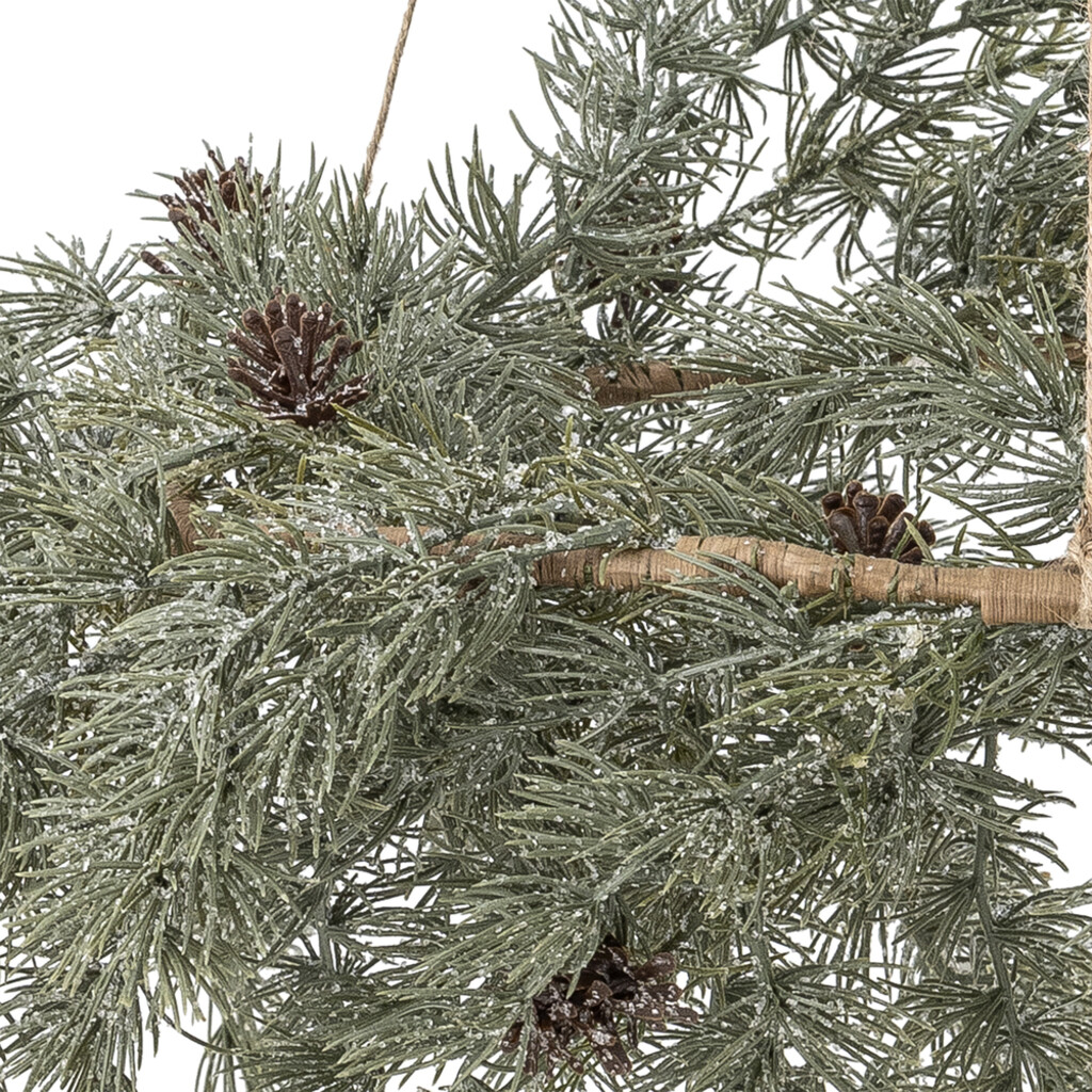 Cedar Künstlicher Adventskranz zum Aufhängen