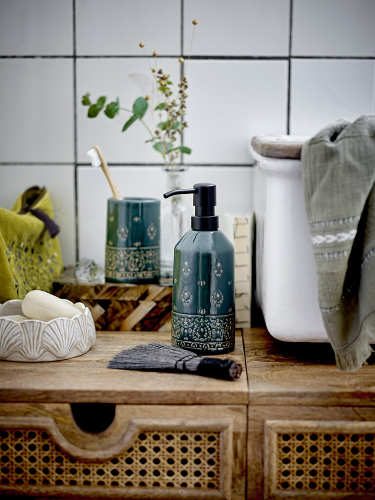 Bloomingville Cheran Seifenspender-Set aus Steingut online kaufen bei SKANDEKO (Ansicht 2)