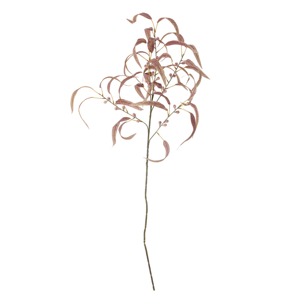 Bloomingville Eucalyptus Stiel, Rot, Kunstpflanze online kaufen bei SKANDEKO
