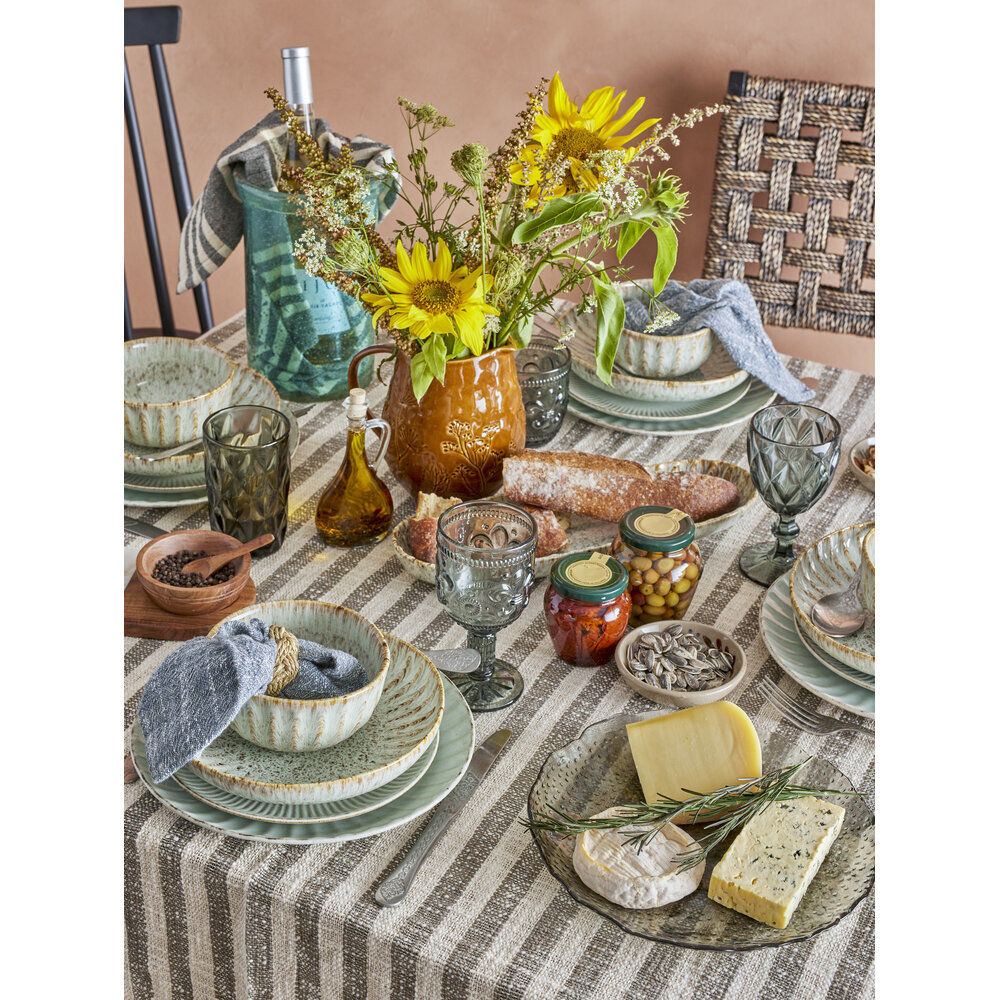 Bloomingville Fleur Servierplatte, Natur, Steingut online kaufen bei SKANDEKO (Ansicht 2)