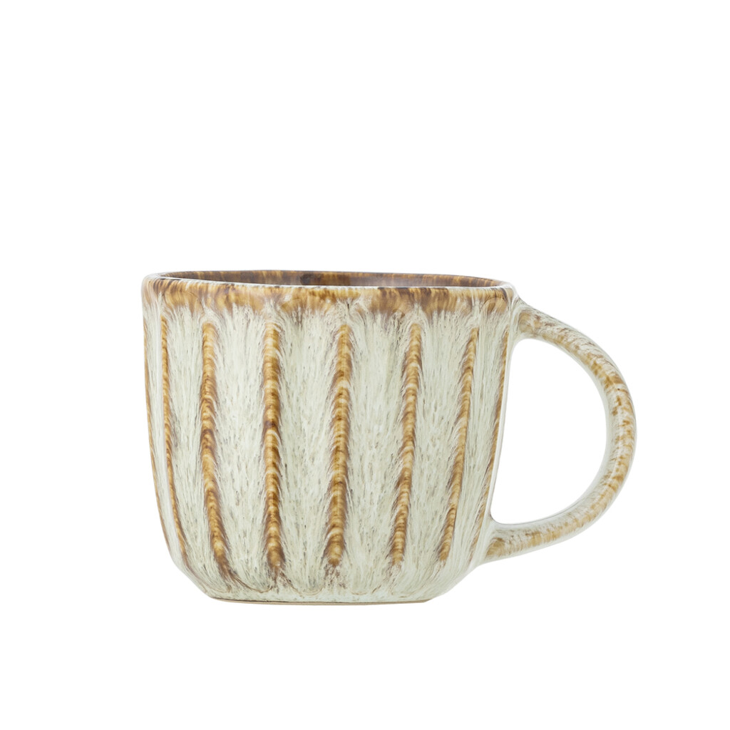 Bloomingville Fleur Tasse aus Steingut online kaufen bei SKANDEKO