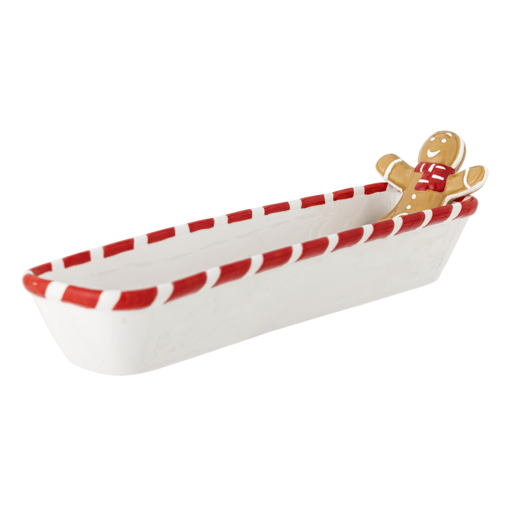 Ginnie Schale aus Keramik, Weihnachten