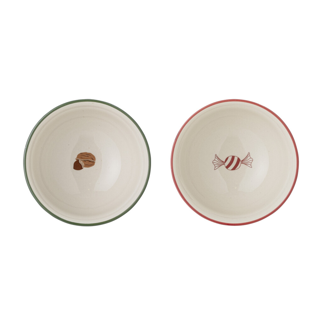 Bloomingville Jolly Schalen, Weihnachten, 2er Set online kaufen bei SKANDEKO (Ansicht 2)