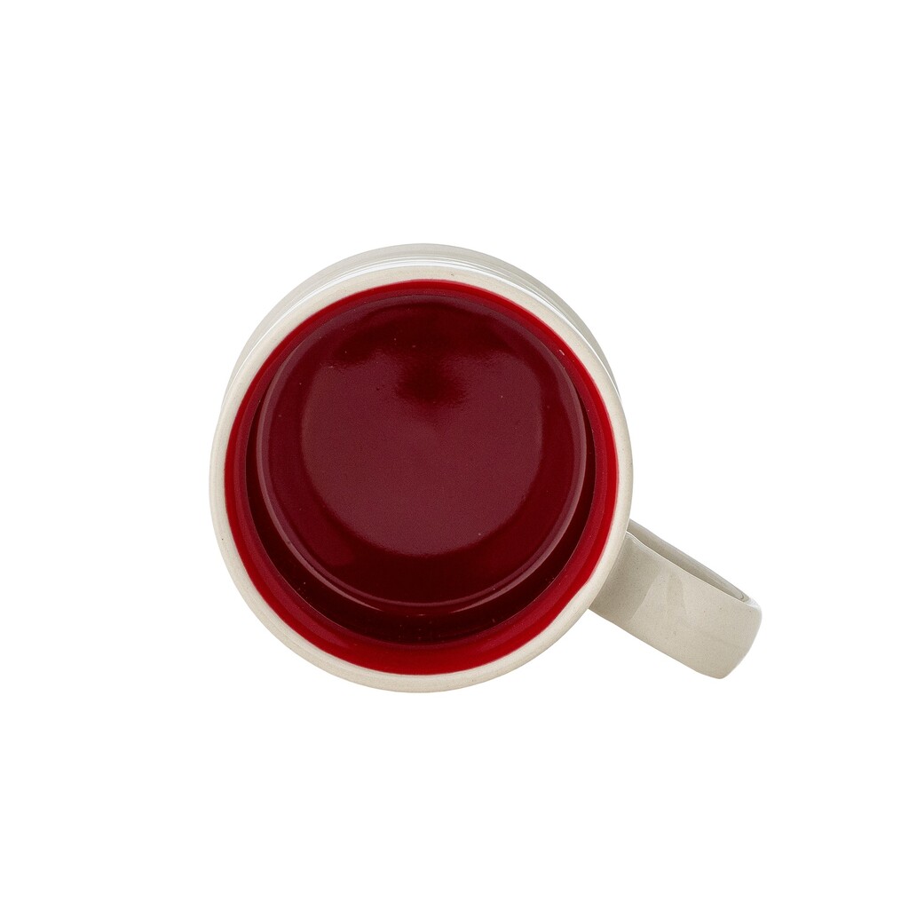 Bloomingville Kenai Weihnachts-Tassen-Set aus Steingut, 4-teilig