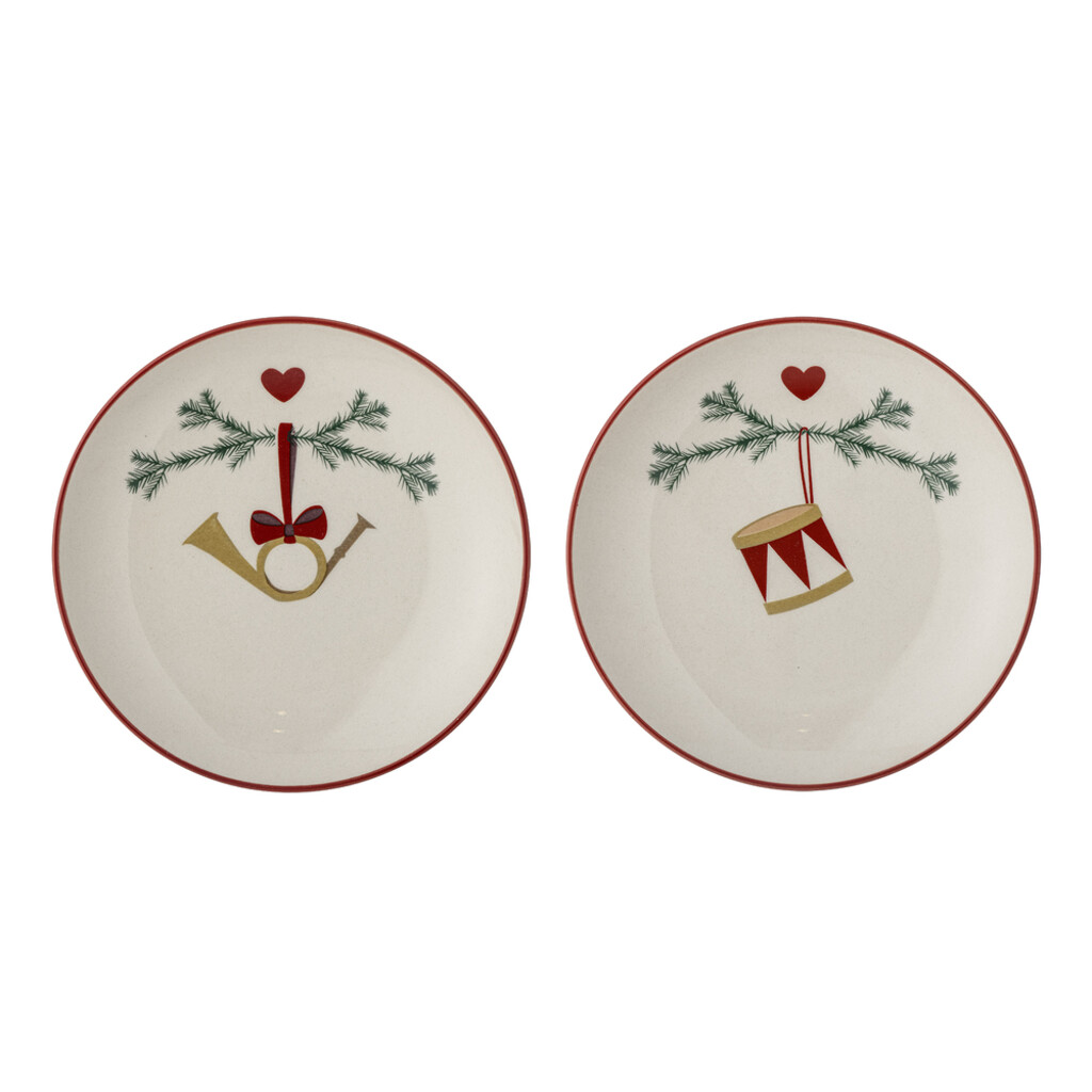 Kleine Weihnachtsteller Yule 2er