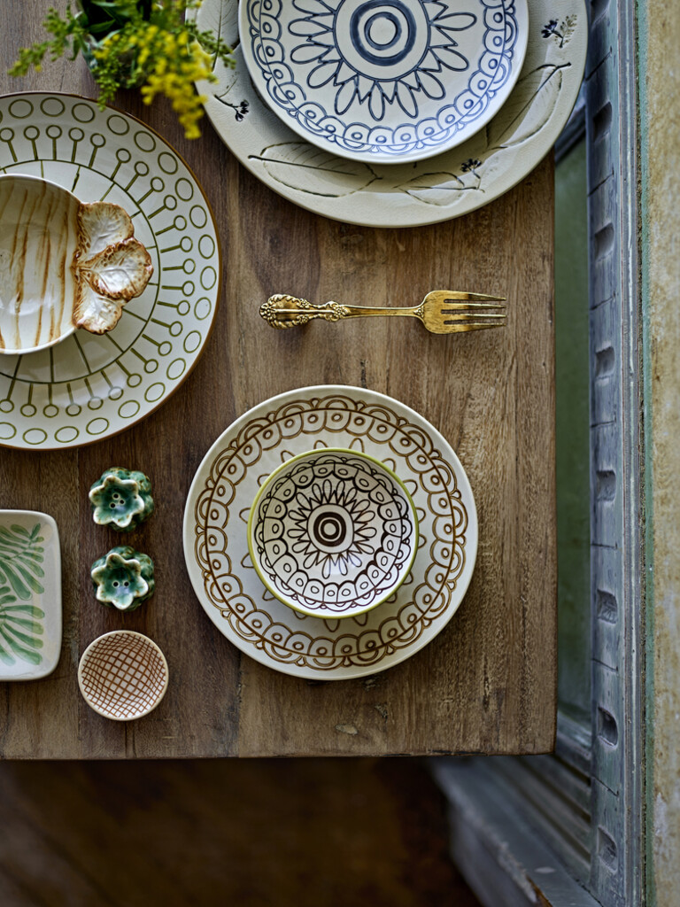 Bloomingville Maple Teller Blue, klein online kaufen bei SKANDEKO (Ansicht 2)