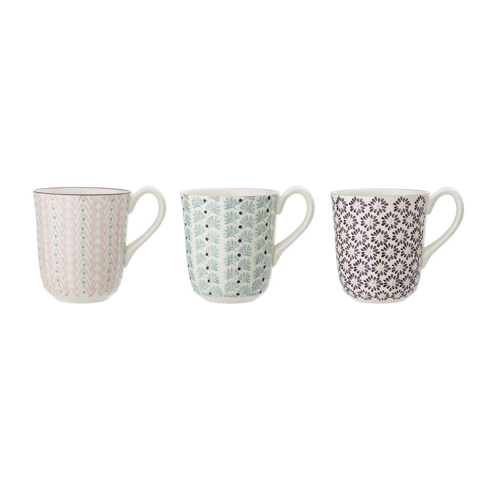 Bloomingville Maya Becher, Steingut, 3er Set online kaufen bei SKANDEKO