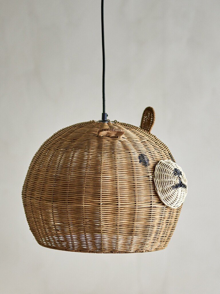 Bloomingville Mini Rattan-Lampenschirm Lilu Bär Natur online kaufen bei SKANDEKO (Ansicht 2)
