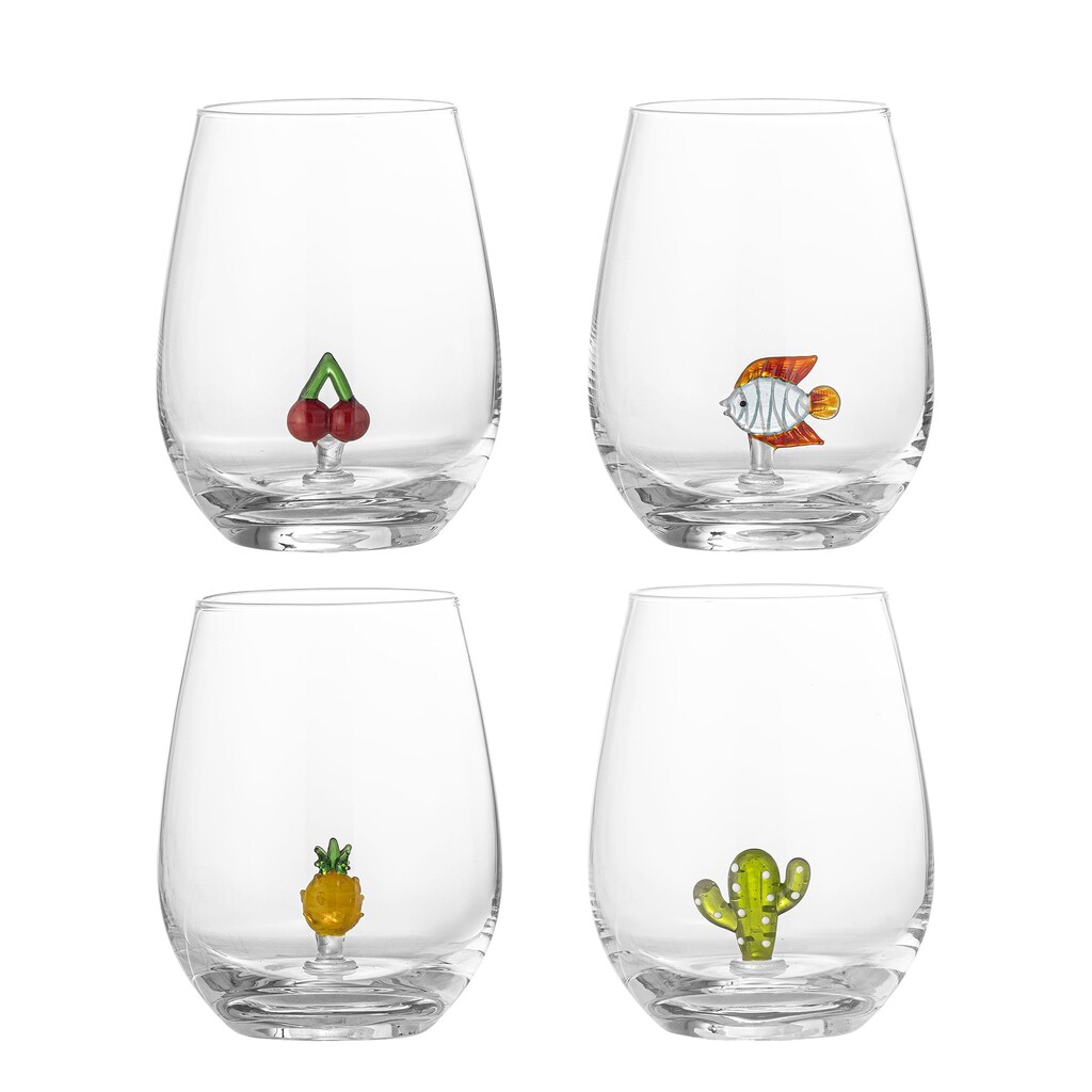 Bloomingville Misa Trinkglas, 4er Set online kaufen bei SKANDEKO