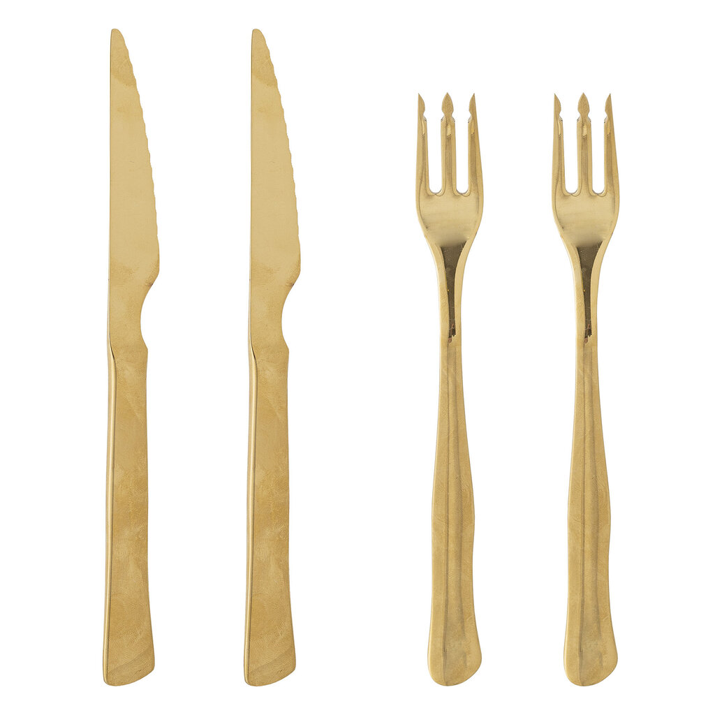 Ollin Steakbesteck, Schwarz, Edelstahl