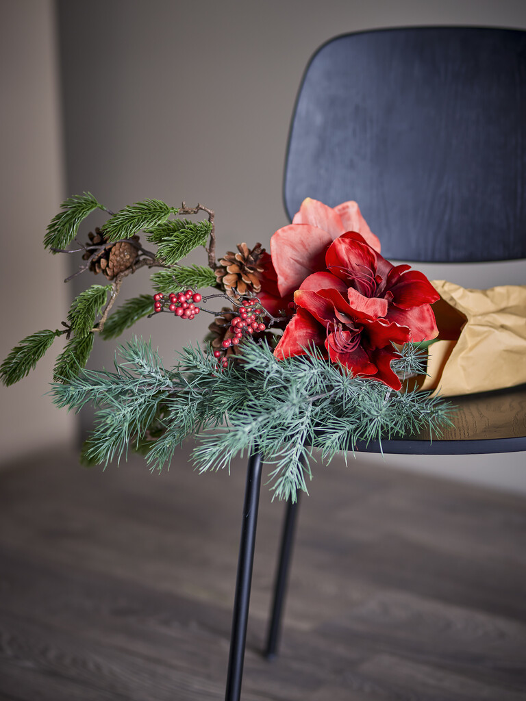 Bloomingville Künstlicher Blumenstrauß Rubia in Rot (Ø 45 cm) online kaufen bei SKANDEKO (Ansicht 2)