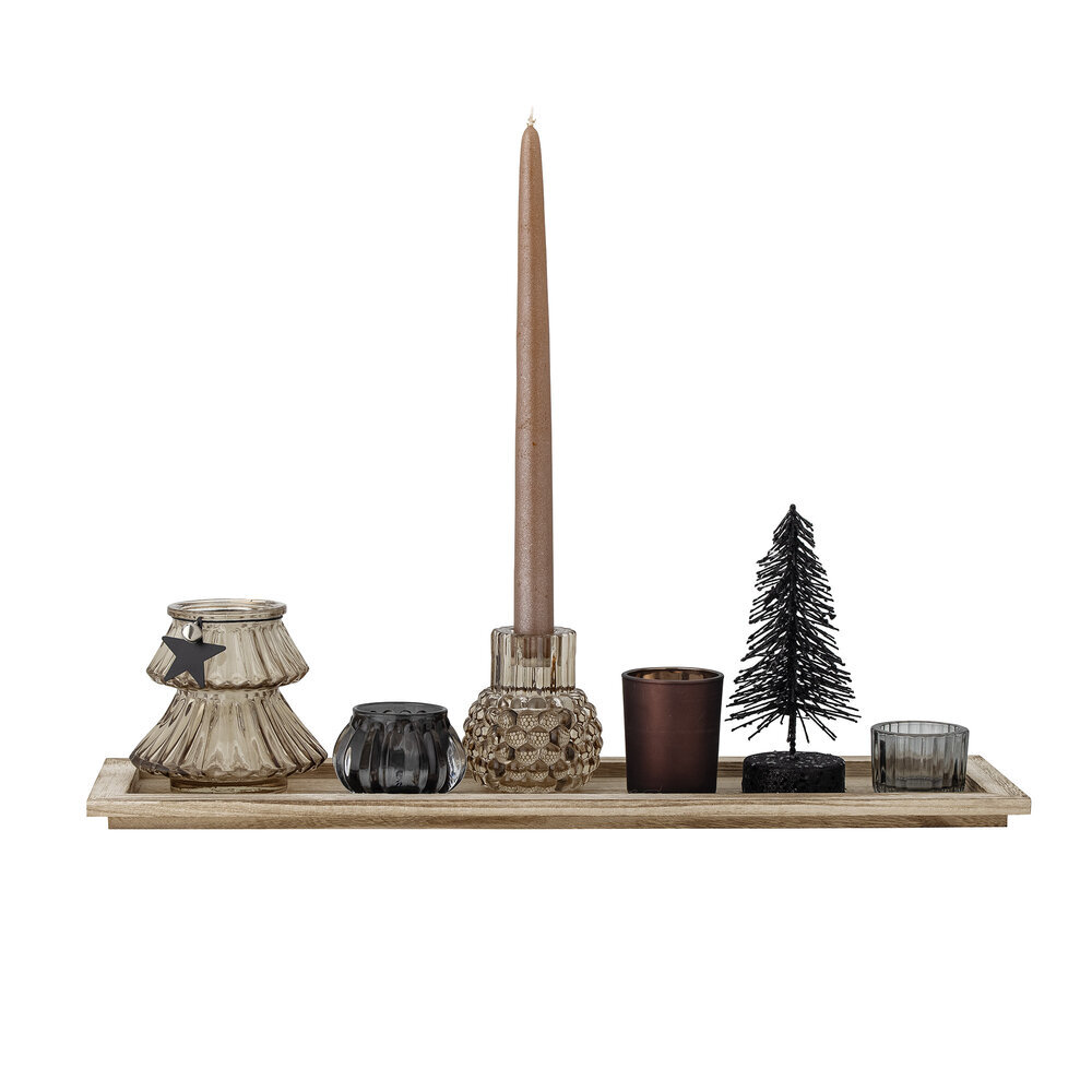 Sanga Tablett mit Teelichthaltern, Weihnachten