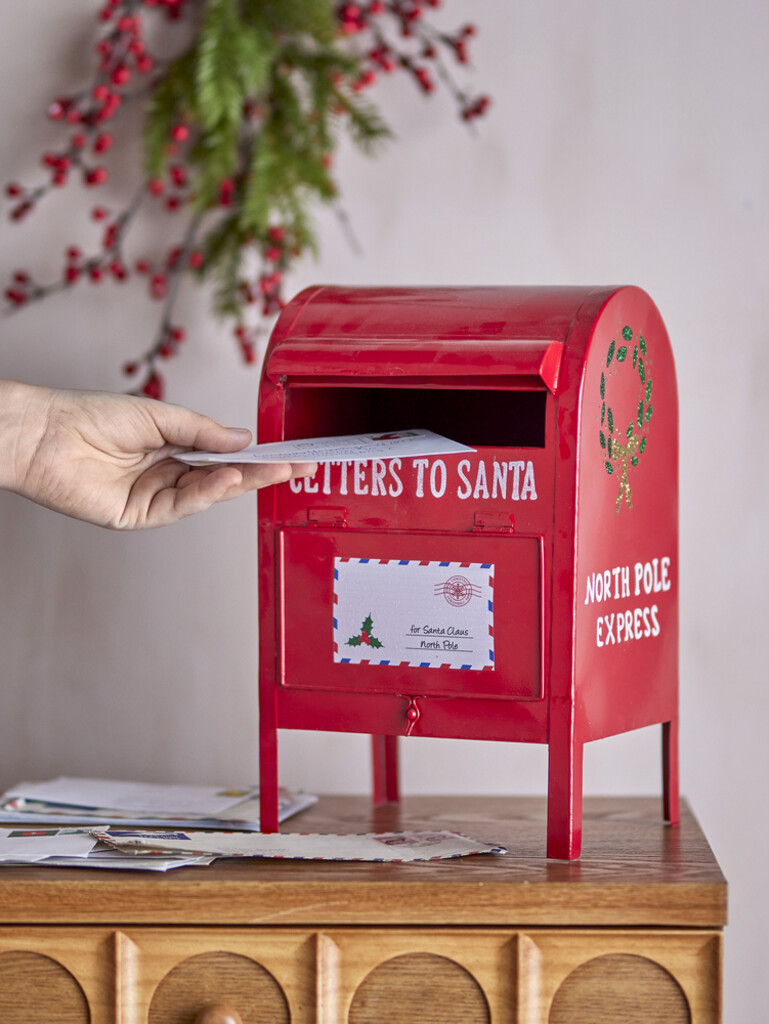 Bloomingville Santas Briefkasten Deko Metall online kaufen bei SKANDEKO (Ansicht 2)