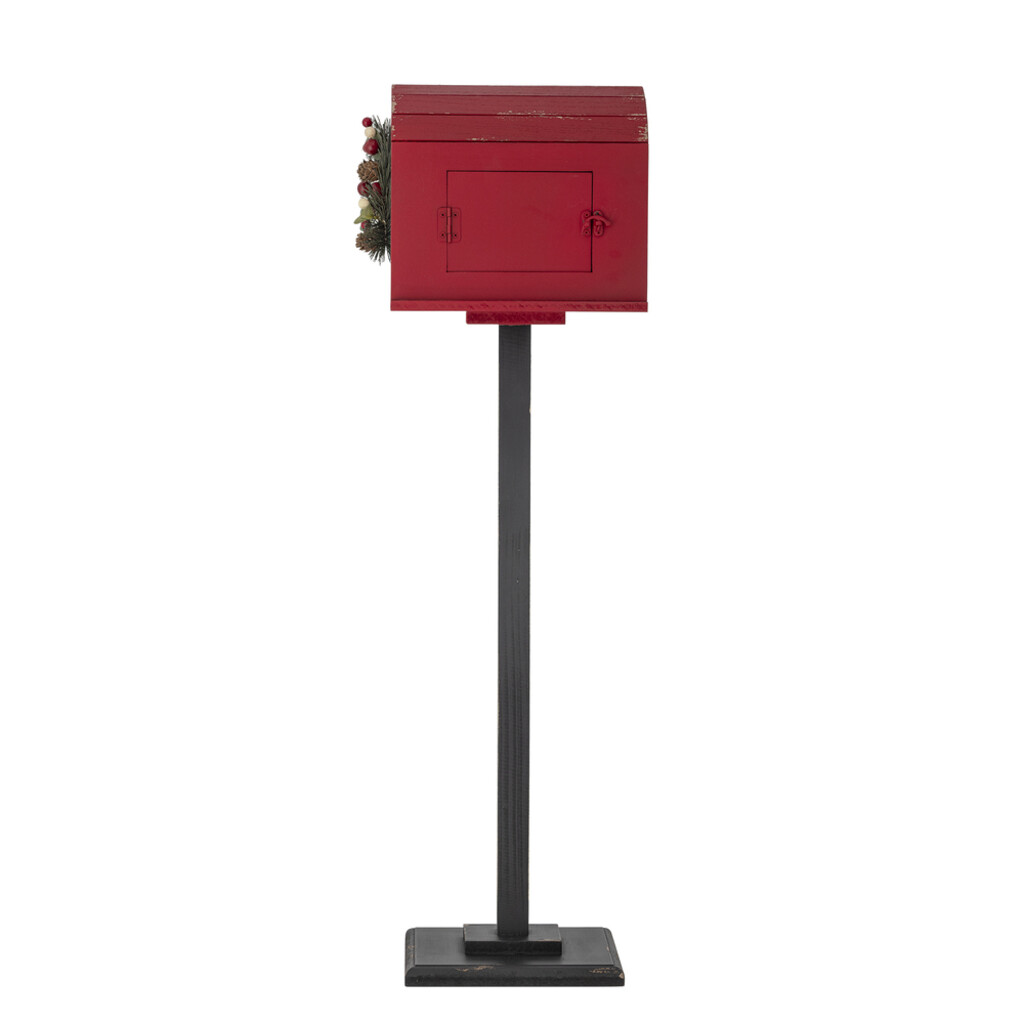 Santas Briefkasten Deko mit Standfuß