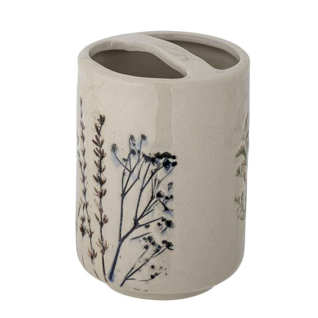 Bloomingville Seifenspender-Set Bea aus Steingut