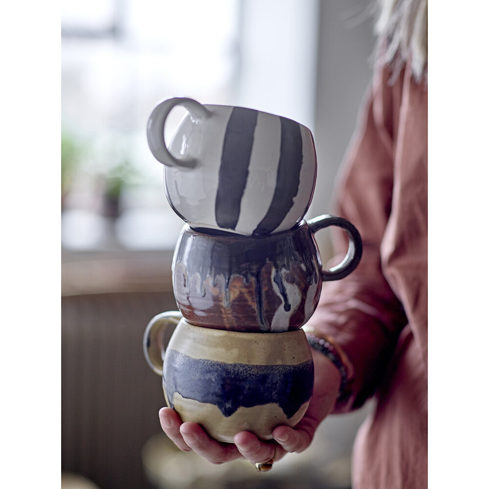 Bloomingville Solange große Tasse, Natur, Steingut online kaufen bei SKANDEKO (Ansicht 2)