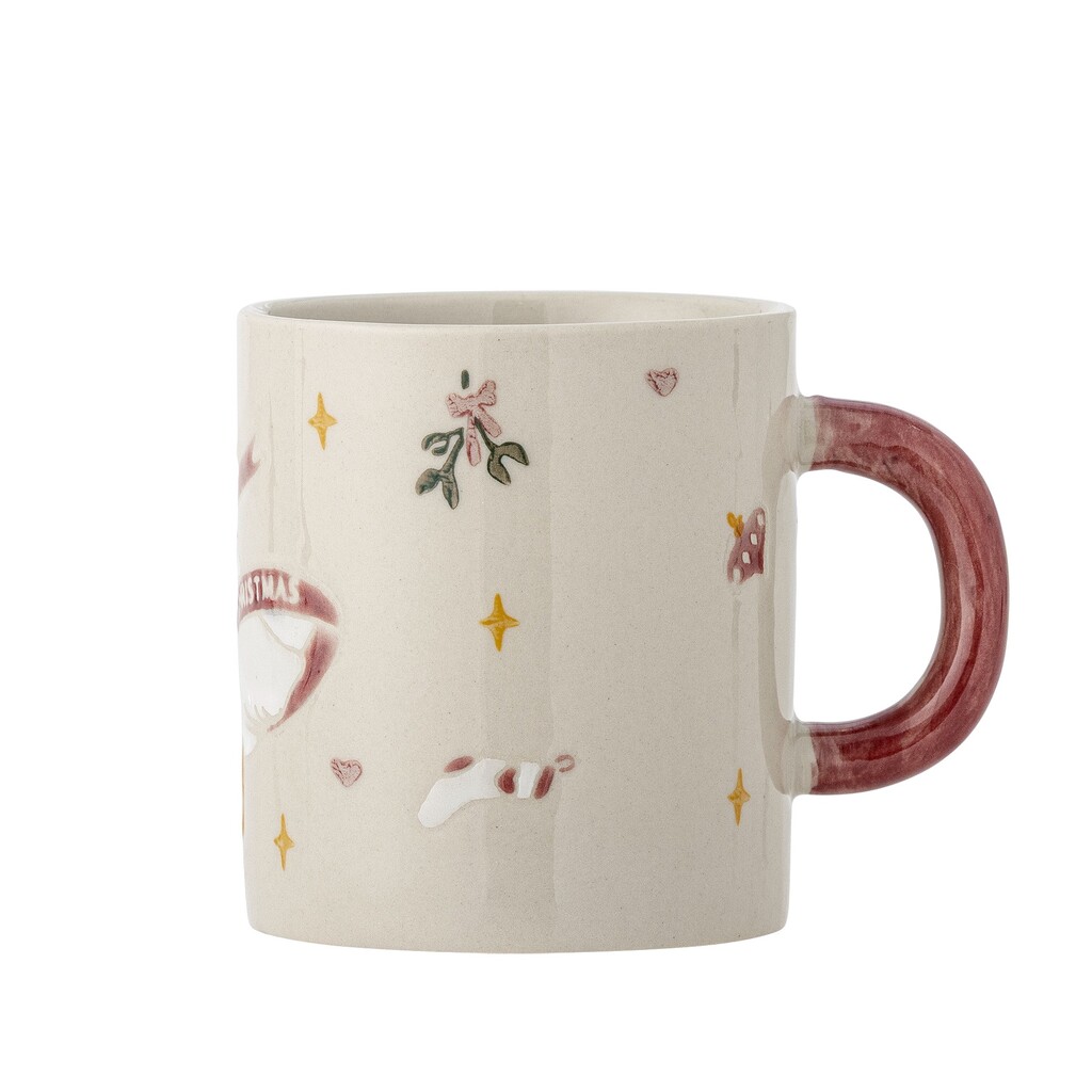 Steingut-Becher Mary 4er-Set Weihnachten 295 ml