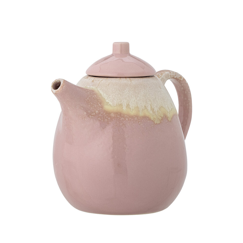 Teekanne Louisa in Rose aus Steingut