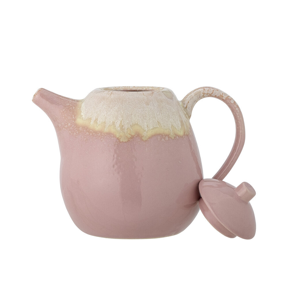 Teekanne Louisa in Rose aus Steingut