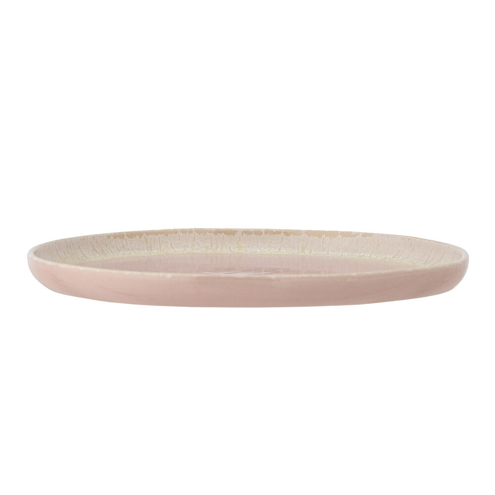 Teller Louisa in Rose aus Steingut