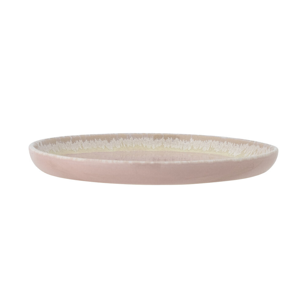 Teller Louisa in Rose aus Steingut