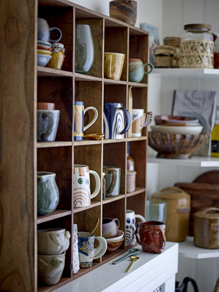 Bloomingville Tilo Becherregal, Geschirr-Regal Recyceltes Holz online kaufen bei SKANDEKO (Ansicht 2)