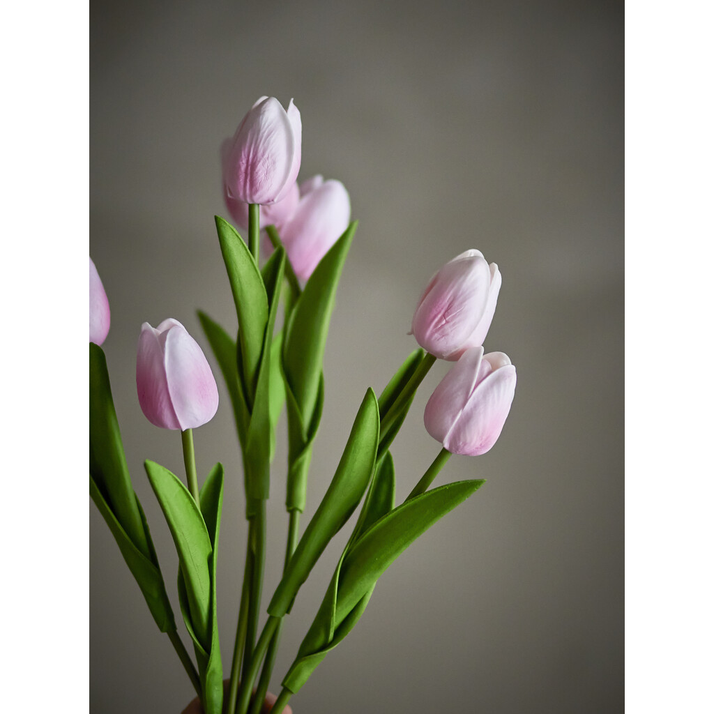 Künstlicher Tulpenstrauß Tulip in Weiß