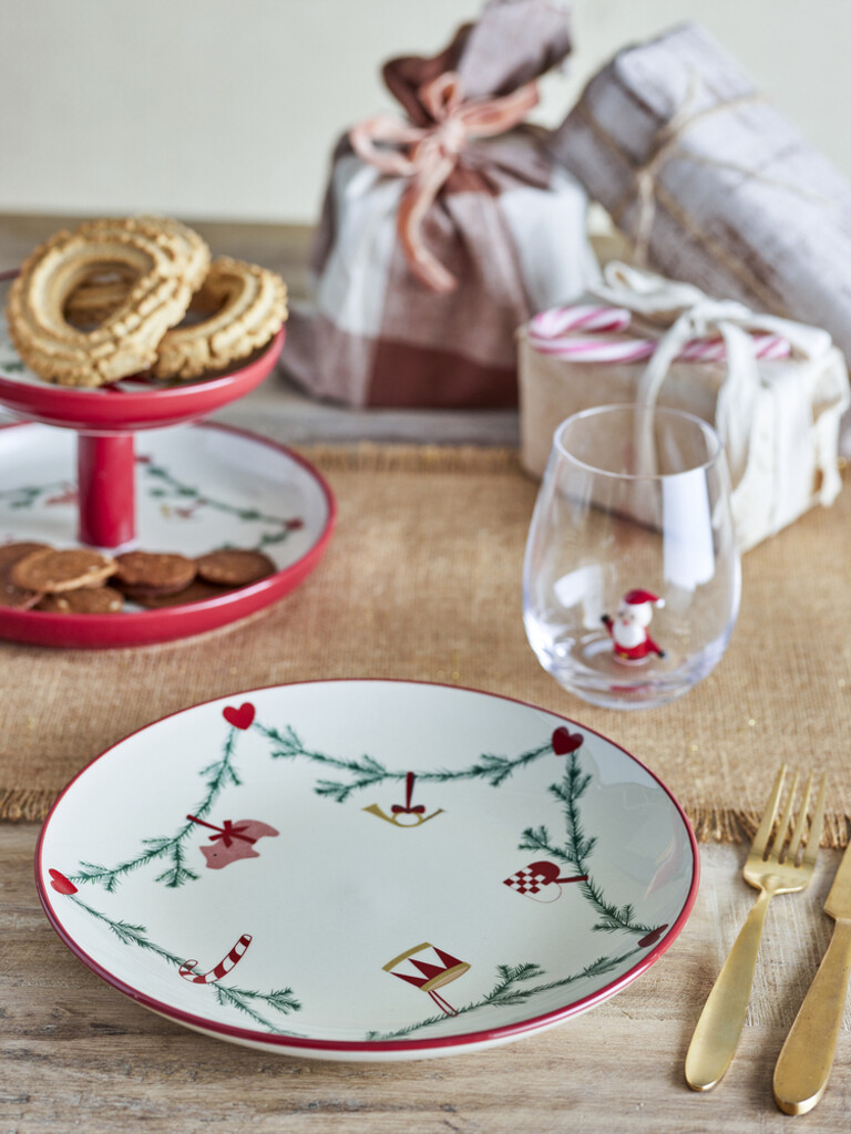 Bloomingville Weihnachtsteller Yule, Steingut online kaufen bei SKANDEKO (Ansicht 2)