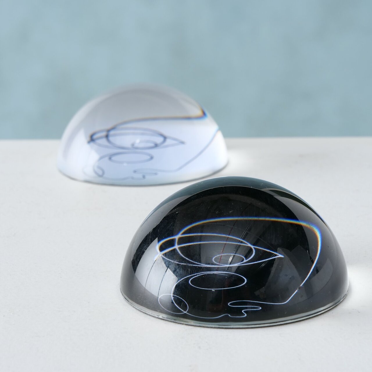 2er Set Briefbeschwerer Pica