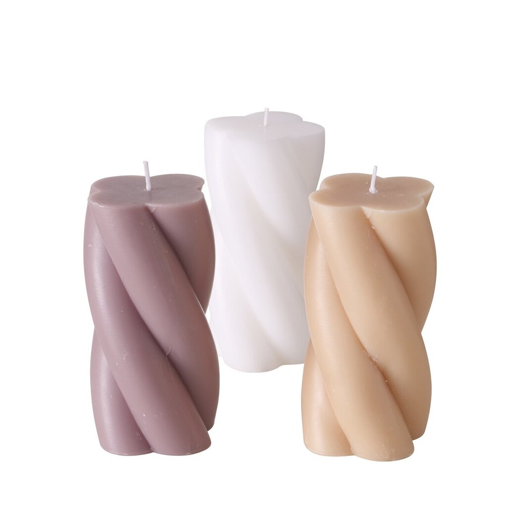 3er Set Kerze in Sonderformen