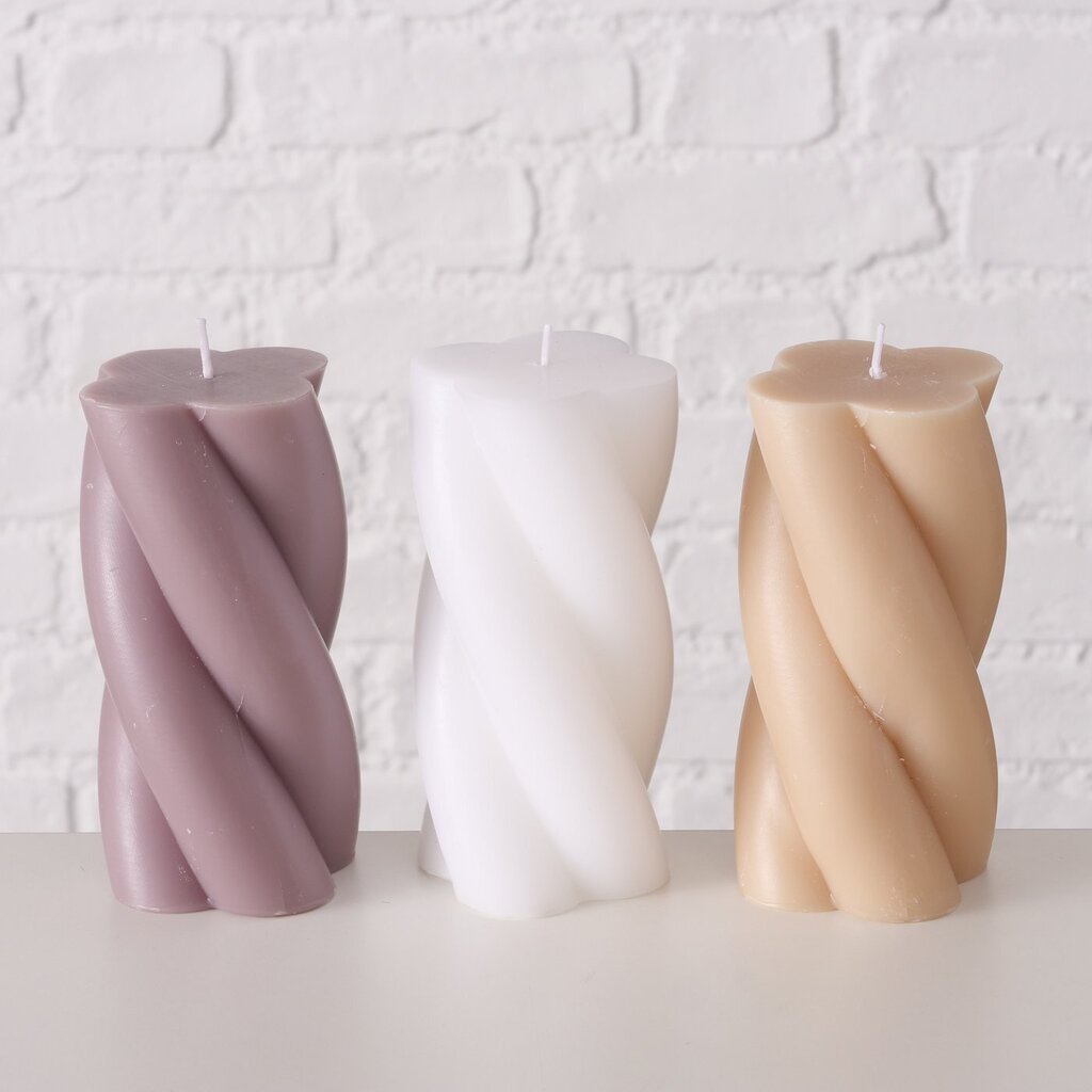 3er Set Kerze in Sonderformen